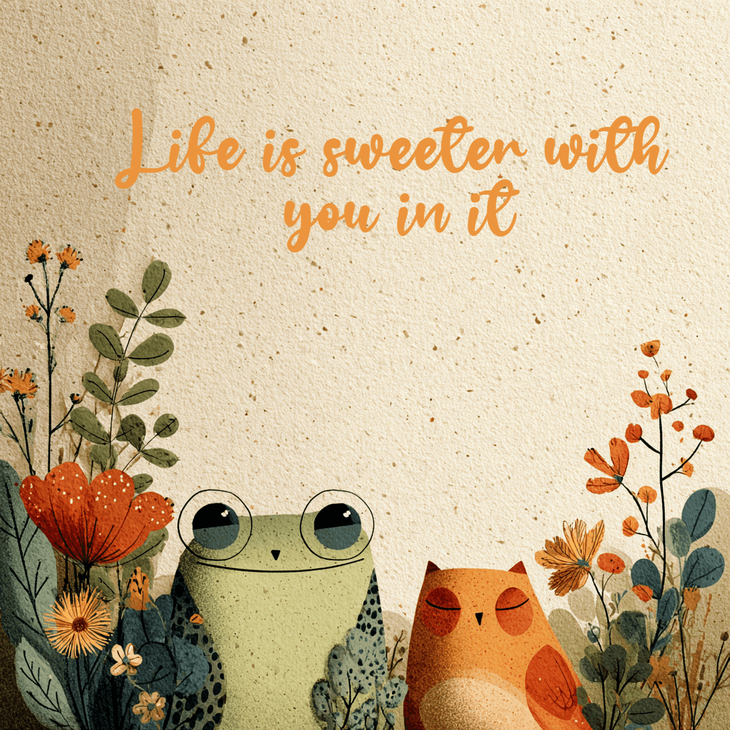 Just Because card